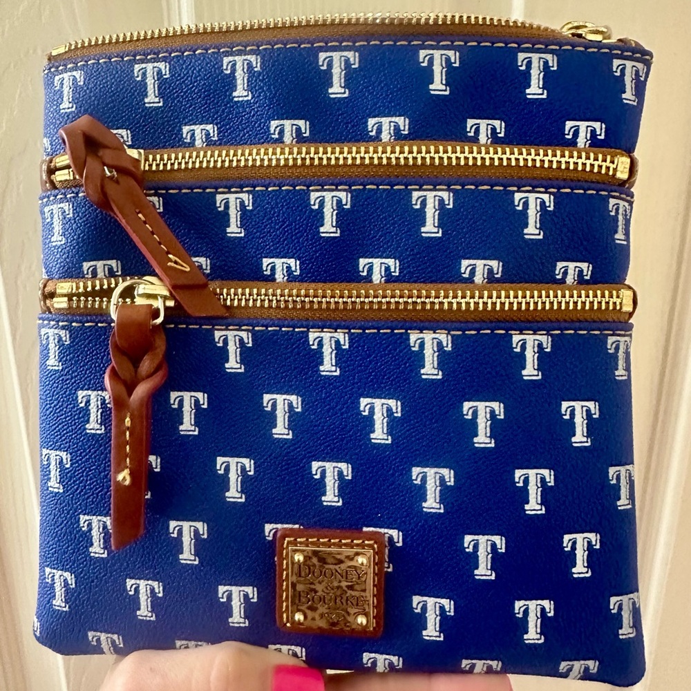 Dooney & Bourke Texas Rangers crossbody
